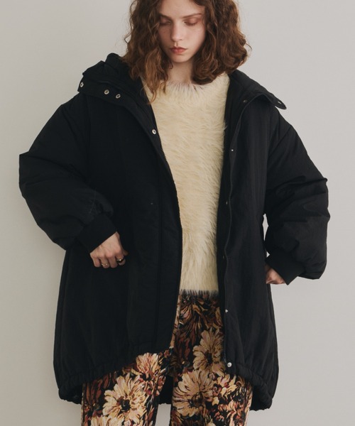 中綿パーカーモンスターコート