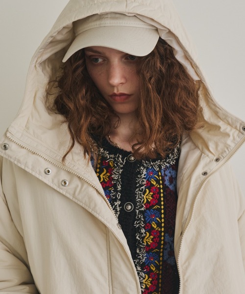 中綿パーカーモンスターコート