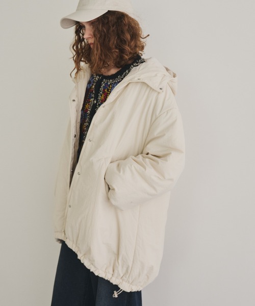 中綿パーカーモンスターコート