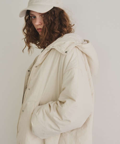 中綿パーカーモンスターコート