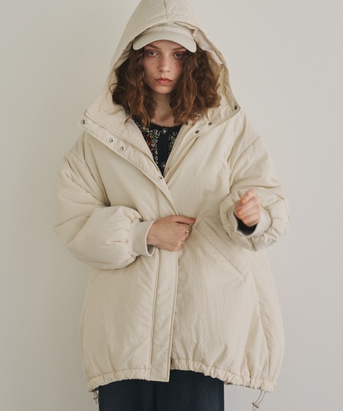 中綿パーカーモンスターコート