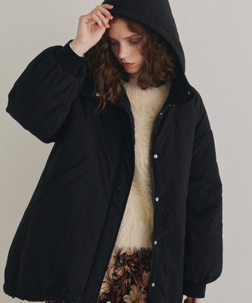 中綿パーカーモンスターコート