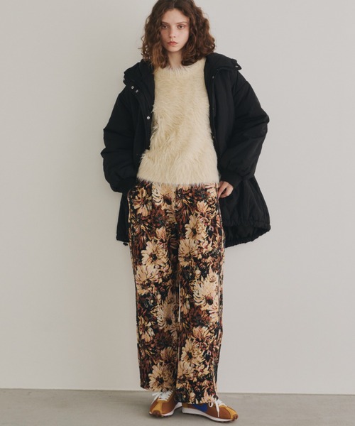 中綿パーカーモンスターコート