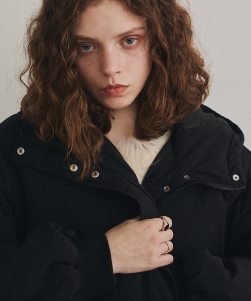 中綿パーカーモンスターコート