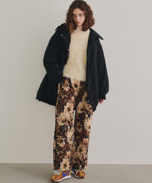 中綿パーカーモンスターコート