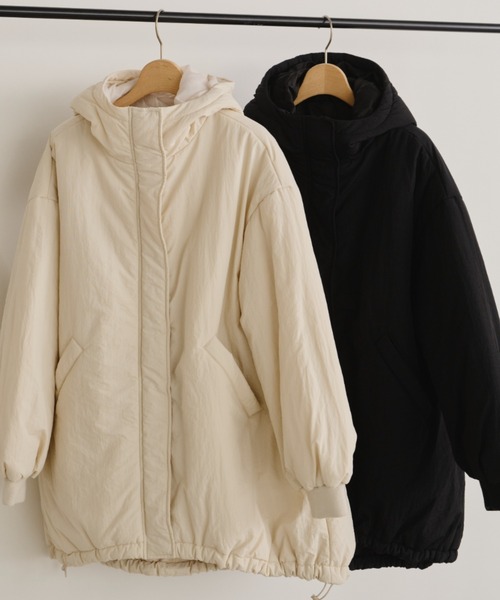 中綿パーカーモンスターコート