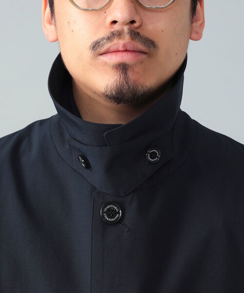 BEAMS F（ビームスエフ）の「【【別注】Traditional Weatherwear / DERBY BUTTON THROUGH ライナー付き ステンカラーコート】（その他アウター・メンズ・ブラック/ネイビー・36/38/40）」の17枚目の写真