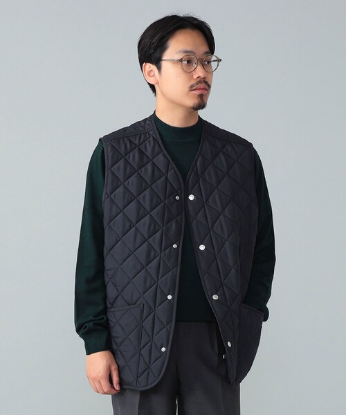 BEAMS F（ビームスエフ）の「【【別注】Traditional Weatherwear / DERBY BUTTON THROUGH ライナー付き ステンカラーコート】（その他アウター・メンズ・ブラック/ネイビー・36/38/40）」の21枚目の写真