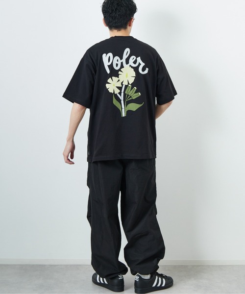 セール】[POLeR/ポーラー] 別注 POPPY フラワーバックプリント