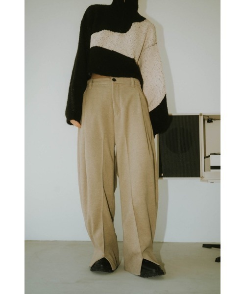 Knuth Marf（クヌースマーフ）の「front slit pants(unisex)（その他