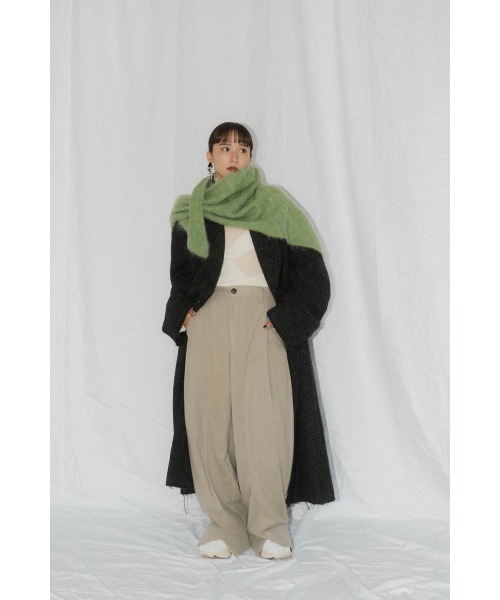 Knuth Marf（クヌースマーフ）の「front slit pants(unisex)（その他パンツ・レディース・グレイッシュベージュ・SMALL）」の13枚目の写真