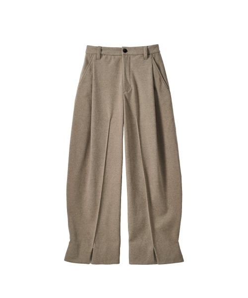 Knuth Marf（クヌースマーフ）の「front slit pants(unisex)（その他パンツ・レディース・グレイッシュベージュ・SMALL）」の15枚目の写真