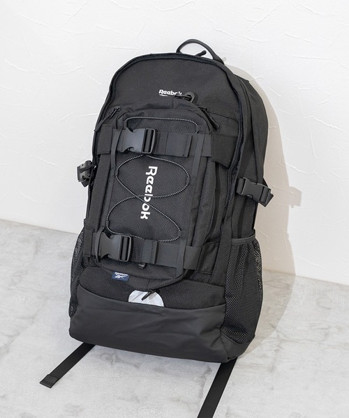 JUGLANS(ユグランス)の「【Reebok】 ショルダーバッグ付きバックパック(バックパック/リュック・レディース・ブラック/チャコール/アイボリー・FREE)」の1枚目の写真