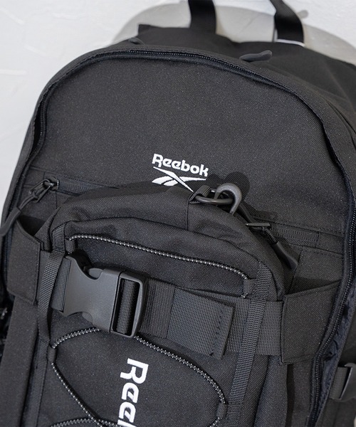 JUGLANS(ユグランス)の「【Reebok】 ショルダーバッグ付きバックパック(バックパック/リュック・レディース・ブラック/チャコール/アイボリー・FREE)」の17枚目の写真