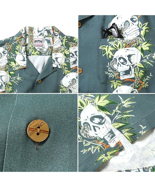 HOUSTON アロハシャツ XX-LARGE 40816 ファッション HOUSTON アロハシャツ XX-LARGE