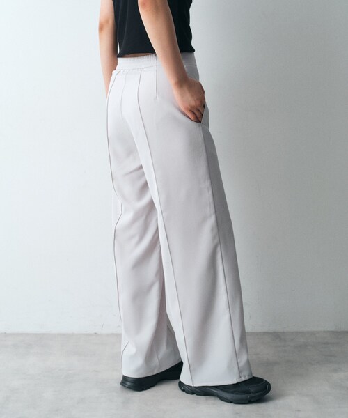 CODE A（コードエー）の「french twill easy trouser（その他パンツ・レディース・ライトグレー系9/ブラック・35/36/38）」の10枚目の写真