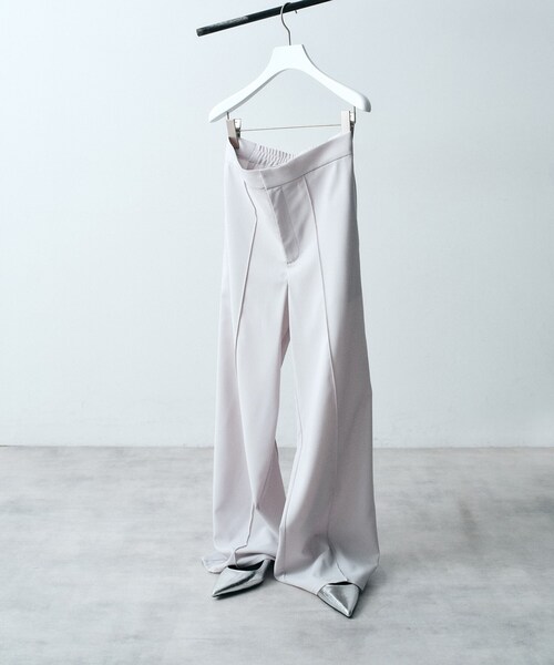 CODE A（コードエー）の「french twill easy trouser（その他パンツ・レディース・ライトグレー系9/ブラック・35/36/38）」の16枚目の写真