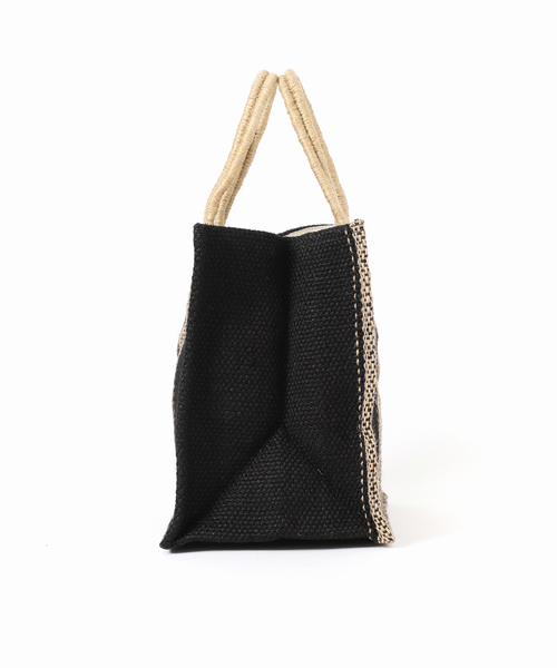 MAISON BENGAL/メゾン ベンガル】SMALL JUTE BOX TOTE：トート