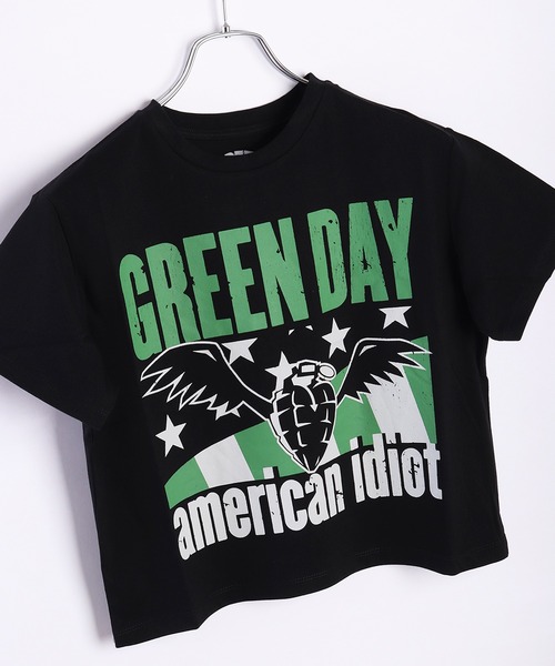 tシャツ ROCKOFF ミュージシャン ショート丈 ロックTシャツ 半袖 プリント レディース セール】ROCKOFF ミュージシャン ショート丈 ロックTシャツ 半袖