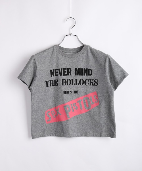 ROCK-OFF（ロックオフ）の「ROCKOFF ミュージシャン ショート丈 ロックTシャツ 半袖 プリント ニルバーナ ローリングストーンズ（Tシャツ/カットソー・レディース・ネイビー/ブラック/ダークネイビー/オリーブ/グレー系その他/ブラック系その他/グレー・S/L/M）」の18枚目の写真