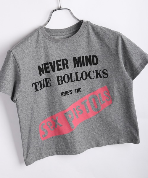 ROCK-OFF（ロックオフ）の「ROCKOFF ミュージシャン ショート丈 ロックTシャツ 半袖 プリント ニルバーナ ローリングストーンズ（Tシャツ/カットソー・レディース・ネイビー/ブラック/ダークネイビー/オリーブ/グレー系その他/ブラック系その他/グレー・S/L/M）」の20枚目の写真