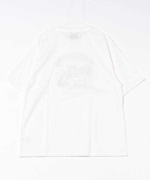 PANHARD(パンハード)の「アソートプリントTEE A(M1)(Tシャツ/カットソー・メンズ・ホワイト系1/ホワイト系2/ライトグレー系1/ホワイト系3/ブラック系2/ホワイト系5/イエロー系2/ブラック系4/サックスブルー系1/イエロー系1/サックスブルー系2/ブラック系1/ホワイト系4/ブラック系3/ライトグレー系2/ホワイト系6・MEDIUM/LARGE/X-LARGE)」の17枚目の写真