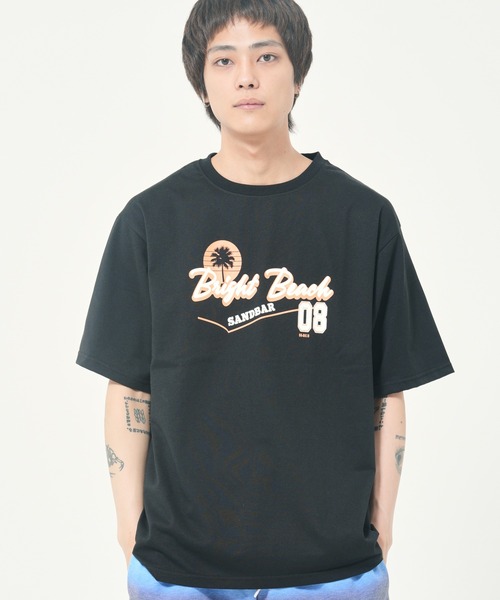 PANHARD(パンハード)の「アソートプリントTEE A(M1)(Tシャツ/カットソー・メンズ・ホワイト系1/ホワイト系2/ライトグレー系1/ホワイト系3/ブラック系2/ホワイト系5/イエロー系2/ブラック系4/サックスブルー系1/イエロー系1/サックスブルー系2/ブラック系1/ホワイト系4/ブラック系3/ライトグレー系2/ホワイト系6・MEDIUM/LARGE/X-LARGE)」の7枚目の写真