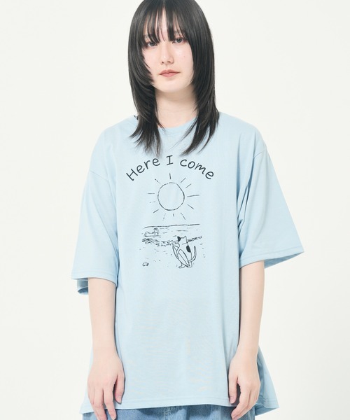 PANHARD(パンハード)の「アソートプリントTEE A(M1)(Tシャツ/カットソー・メンズ・ホワイト系1/ホワイト系2/ライトグレー系1/ホワイト系3/ブラック系2/ホワイト系5/イエロー系2/ブラック系4/サックスブルー系1/イエロー系1/サックスブルー系2/ブラック系1/ホワイト系4/ブラック系3/ライトグレー系2/ホワイト系6・MEDIUM/LARGE/X-LARGE)」の14枚目の写真