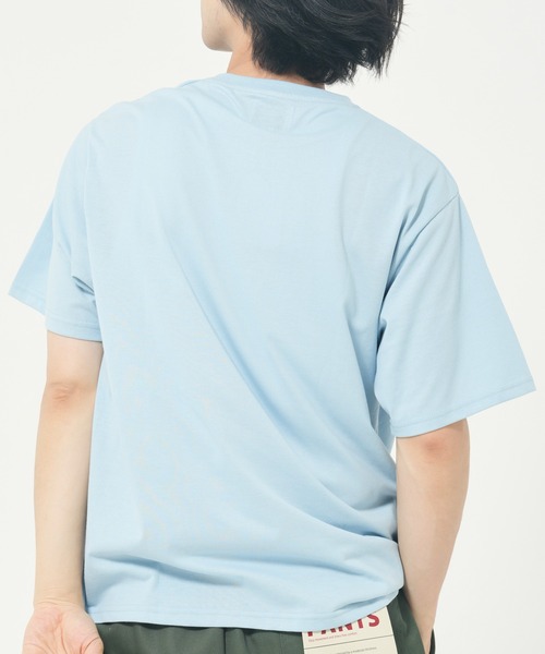 PANHARD(パンハード)の「アソートプリントTEE A(M1)(Tシャツ/カットソー・メンズ・ホワイト系1/ホワイト系2/ライトグレー系1/ホワイト系3/ブラック系2/ホワイト系5/イエロー系2/ブラック系4/サックスブルー系1/イエロー系1/サックスブルー系2/ブラック系1/ホワイト系4/ブラック系3/ライトグレー系2/ホワイト系6・MEDIUM/LARGE/X-LARGE)」の20枚目の写真