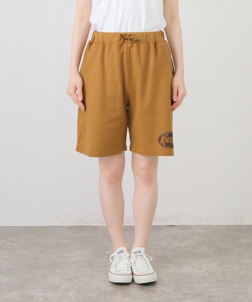 JOINT WORKS（ジョイントワークス）の「【MIXTA/ミクスタ】 KITTY KATプリントショーツ（スウェットパンツ・レディース・ブラック/キャメル・LARGE/MEDIUM）」の11枚目の写真