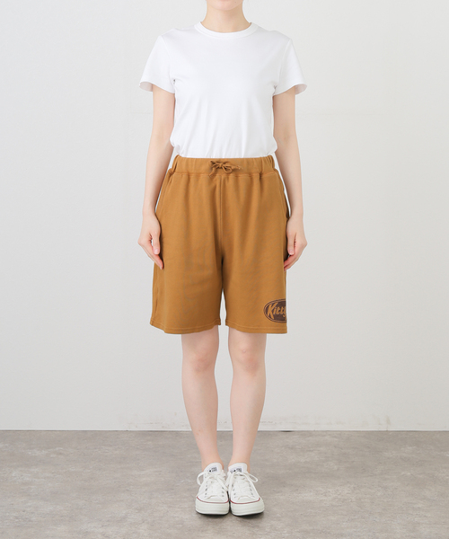 JOINT WORKS（ジョイントワークス）の「【MIXTA/ミクスタ】 KITTY KATプリントショーツ（スウェットパンツ・レディース・ブラック/キャメル・LARGE/MEDIUM）」の12枚目の写真