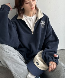 アノラック」に該当するブルー・ネイビー/青色系のファッション