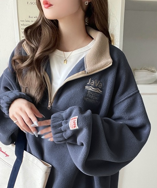 セール】《JaVaジャバコラボ》ふんわり暖かくて軽快♪レトロスポーティ