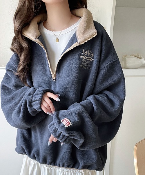 セール】《JaVaジャバコラボ》ふんわり暖かくて軽快♪レトロスポーティ