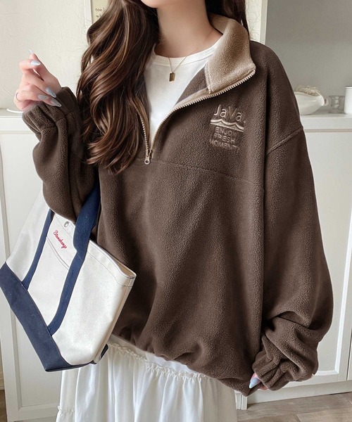 セール】《JaVaジャバコラボ》ふんわり暖かくて軽快♪レトロスポーティ