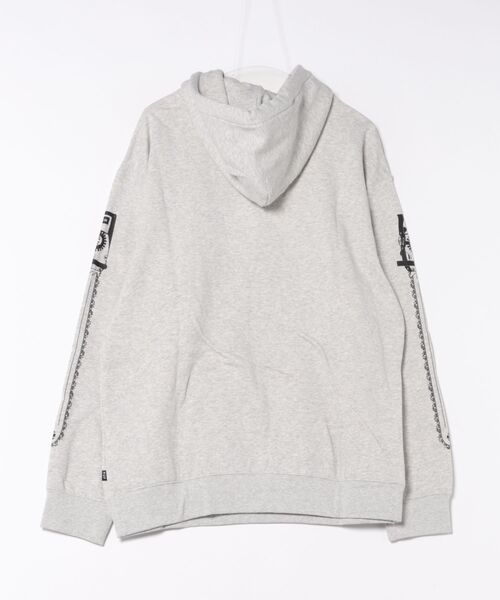HUF(ハフ)の「【HUF】BUZZKILL P/O HOODIE PF00619(パーカー・メンズ・ブラック/グレー・XL/L/M/S)」の3枚目の写真
