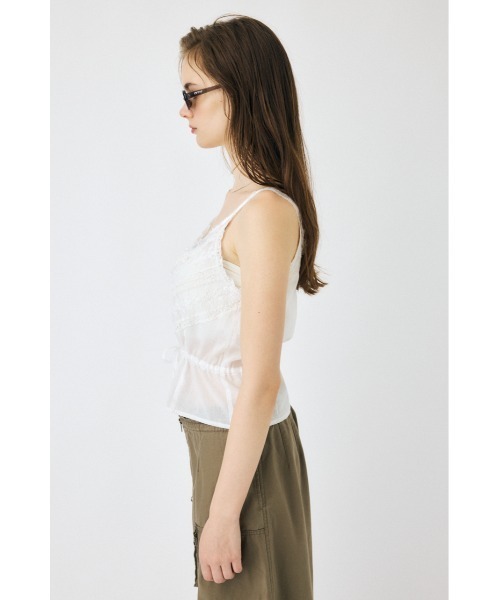 LACE キャミトップス（キャミソール）｜MOUSSY（マウジー）の