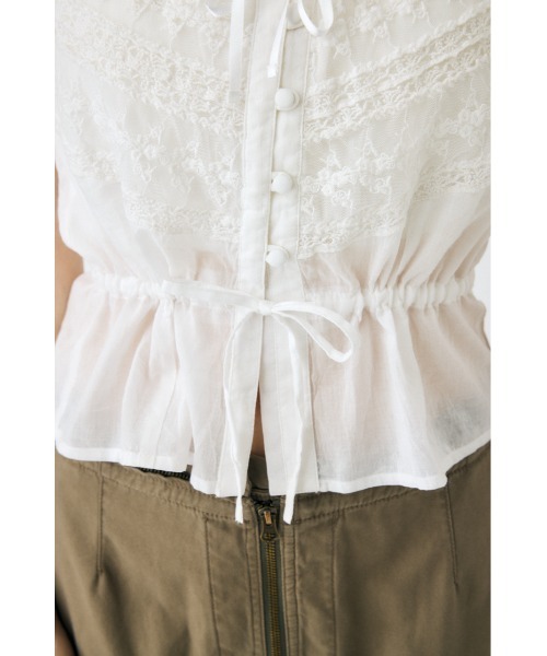 LACE キャミトップス（キャミソール）｜MOUSSY（マウジー）の