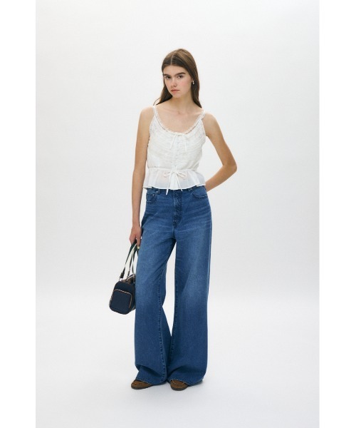マウジー moussyキャミソール セットアップ対応】HALTER KNIT キャミソール（キャミソール