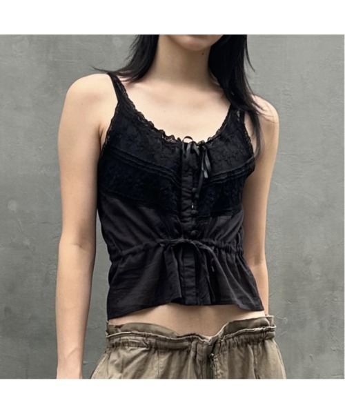 MARS キャミソール LACE キャミトップス（キャミソール）｜MOUSSY（マウジー）の