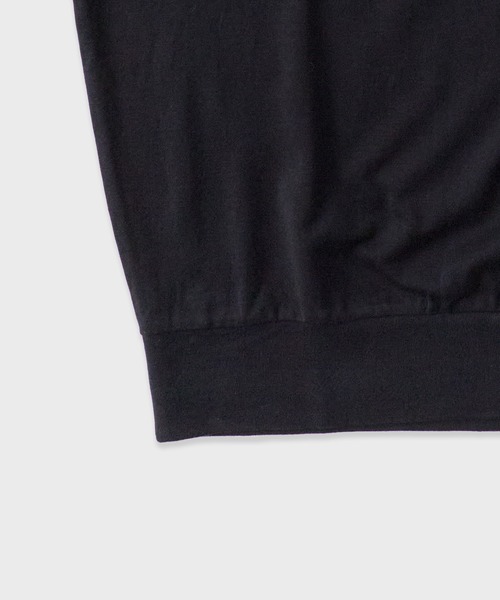 FLISTFIA(フリストフィア)の「FLISTFIA/フリストフィア Short Sleeve Sweat スウェット(スウェット・メンズ・ダークグリーン/ネイビー・3)」の6枚目の写真
