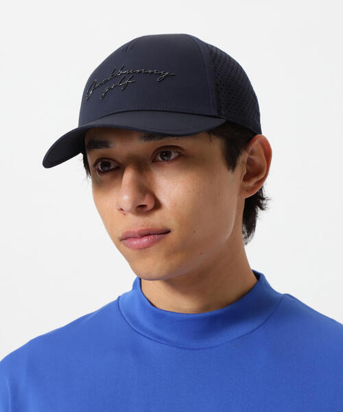 Jack Bunny!!（ジャックバニー）の「【Jack Bunny!!】パンチングメッシュキャップ (UNISEX)（キャップ・レディース・カーキ/ネイビー/ホワイト・FREE）」の10枚目の写真