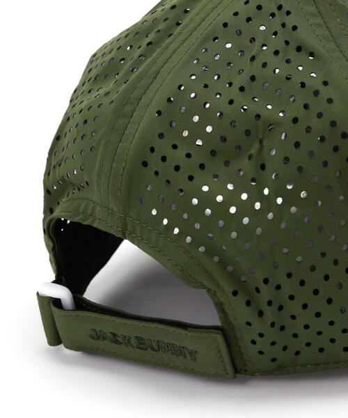 Jack Bunny!!（ジャックバニー）の「【Jack Bunny!!】パンチングメッシュキャップ (UNISEX)（キャップ・レディース・カーキ/ネイビー/ホワイト・FREE）」の17枚目の写真