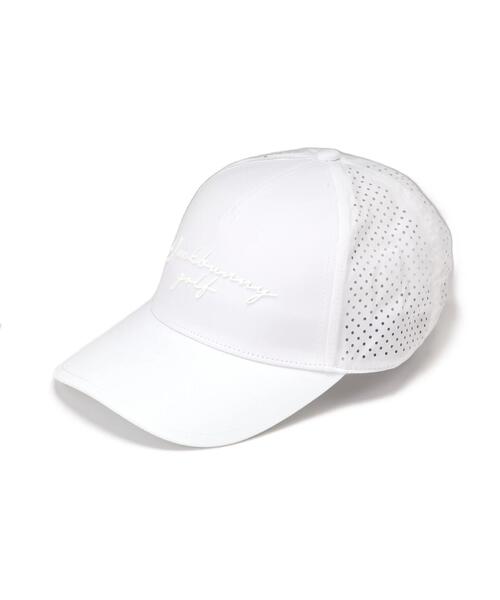 Jack Bunny!!（ジャックバニー）の「【Jack Bunny!!】パンチングメッシュキャップ (UNISEX)（キャップ・レディース・カーキ/ネイビー/ホワイト・FREE）」の2枚目の写真