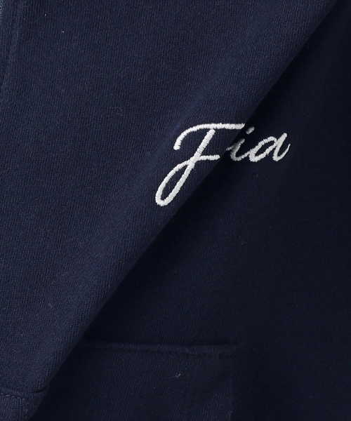 JOURNAL STANDARD(ジャーナルスタンダード)の「OE裏毛ダブルジップベスト(ベスト・レディース・ネイビー/チャコールグレー・FREE)」の6枚目の写真