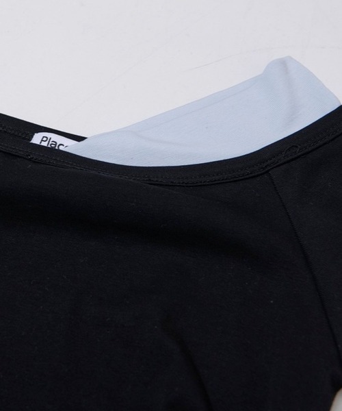 tシャツ PLACE STUDIO／アンバランスレイヤードT レディース PLACE STUDIO／アンバランスレイヤードT（Tシャツ/カットソー