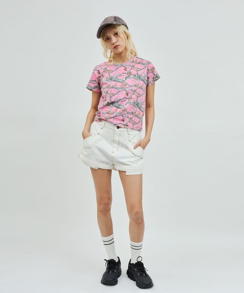 atmos pink（アトモスピンク）の「atmos pink Real Tree Camouflage Short Pants / アトモス ピンク リアル ツリー カモフラージュ ショート パンツ（その他パンツ・レディース・ブラウン系その他/ピンク系その他/ホワイト・FREE）」の14枚目の写真