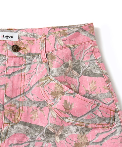 atmos pink（アトモスピンク）の「atmos pink Real Tree Camouflage Short Pants / アトモス ピンク リアル ツリー カモフラージュ ショート パンツ（その他パンツ・レディース・ブラウン系その他/ピンク系その他/ホワイト・FREE）」の9枚目の写真