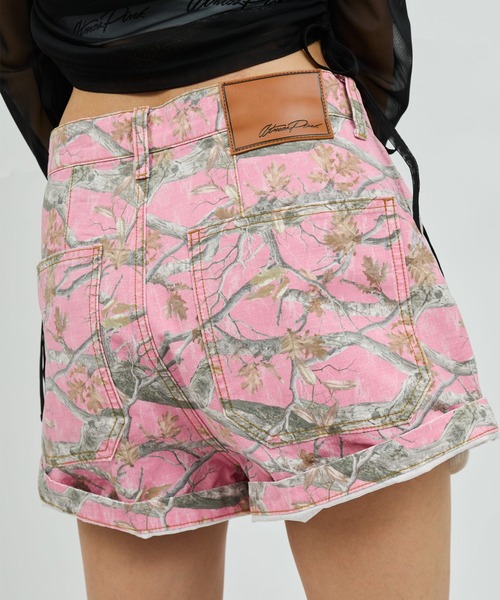 atmos pink（アトモスピンク）の「atmos pink Real Tree Camouflage Short Pants / アトモス ピンク リアル ツリー カモフラージュ ショート パンツ（その他パンツ・レディース・ブラウン系その他/ピンク系その他/ホワイト・FREE）」の12枚目の写真