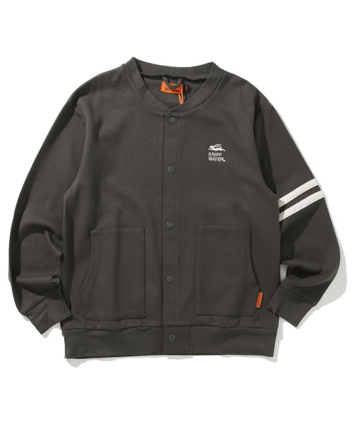 KRIFF MAYER Kid's Collection（クリフメイヤーキッズコレクション）の「チェルシージャケット/カーディガン（カーディガン/ボレロ・キッズ・ネイビー/オートミール/チャコール/ライトグリーン・170/160/150/140/130/120）」の2枚目の写真